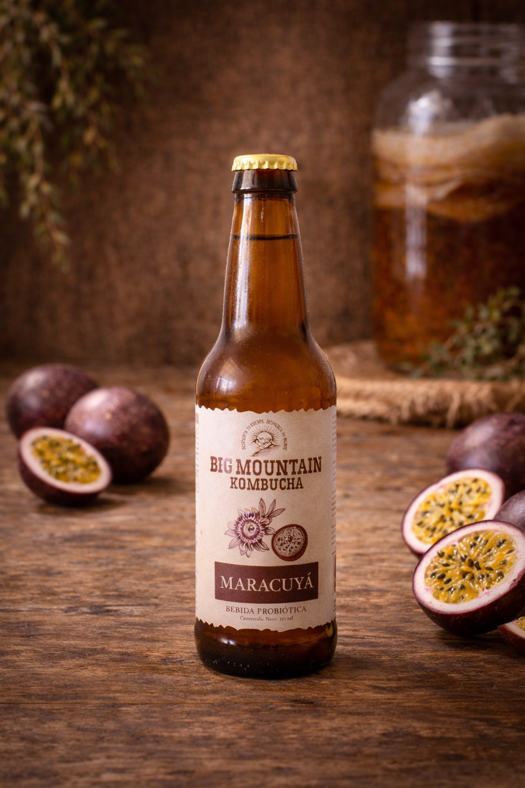 Kombucha de maracuya (12 pack)